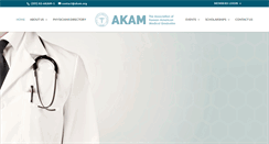 Desktop Screenshot of akam.org